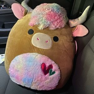 Squishmallow New Release Candela Highland Cow 16” NWT